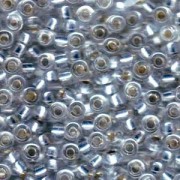 Miyuki Rocailles Perlen 4mm 0001 silverlined Chrystal 20gr